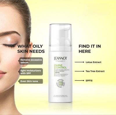 SHINE CONTROL Skin Rebalancing Gel Cream SPF 15