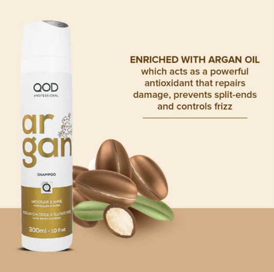 QOD Argan Moisture And Shine Shampoo