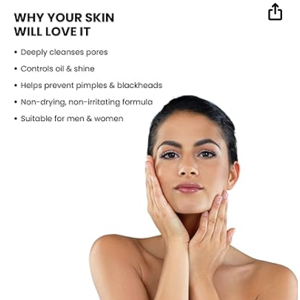 Skin filter Facewash Oily to sensitive skin